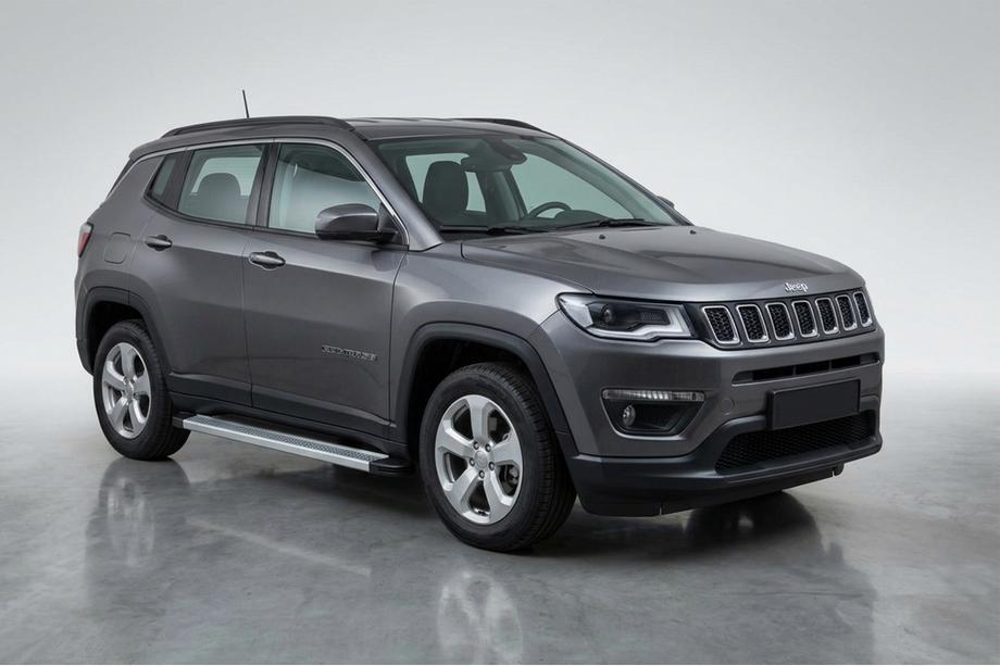 Jeep Compass 2016– Sānu pakāpieni Maya V2 (2 gab., alumīnijs) Image