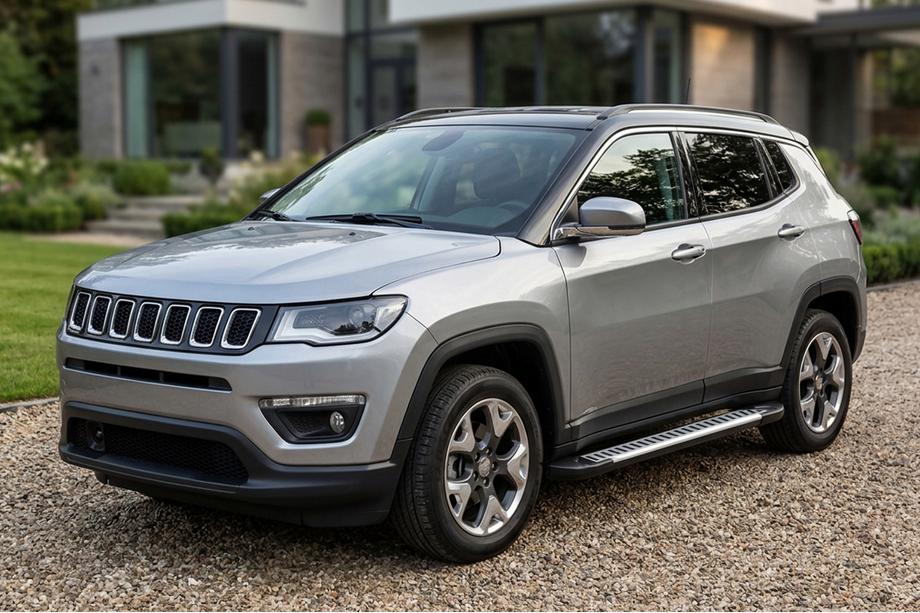 Jeep Compass 2016– Sānu sliekšņi Line (2 gab., alumīnijs) Image