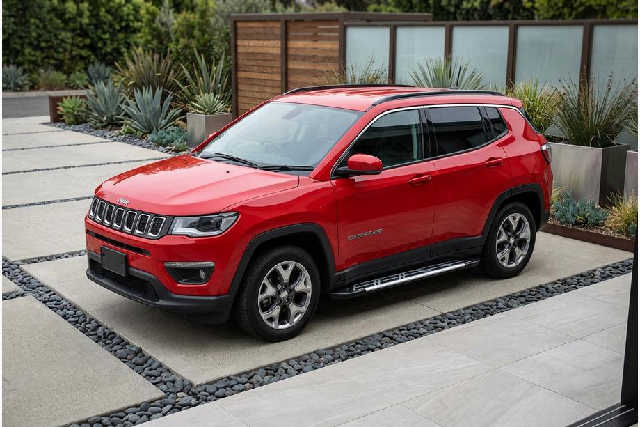 Jeep Compass 2016– Sānu sliekšņi Sunrise (2 gab., alumīnijs) Image