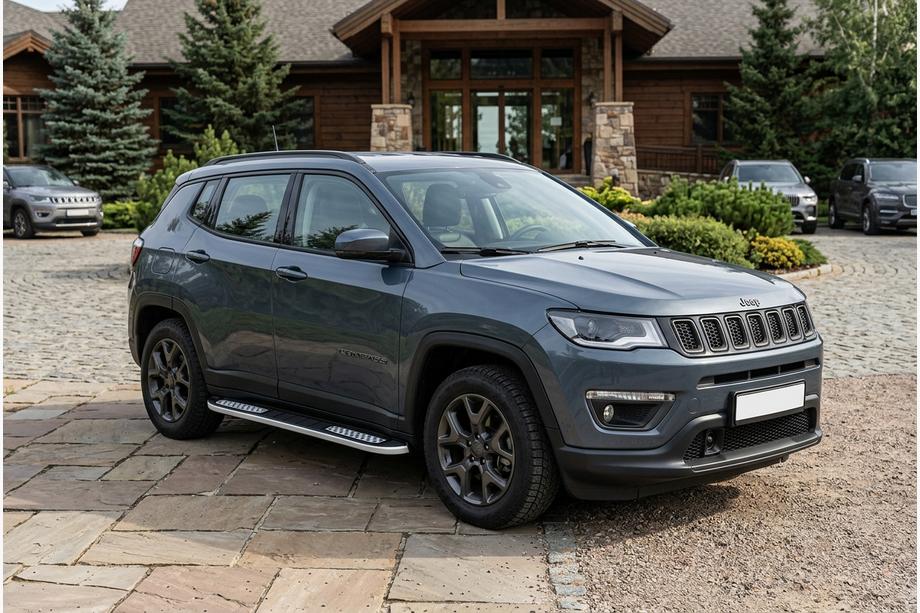 Jeep Compass 2016– Sānu pakāpieni Tayga V2 (2 gab., alumīnijs) Image