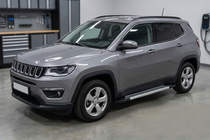 Jeep Compass 2016– Sānu pakāpieni Vision New Grey (2 gab., alumīnijs) foto 1