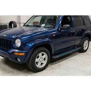 Sānu pakāpieni Maya Blue (2 gab., alumīnijs) Jeep Cherokee/Liberty 2002–2007 foto 1
