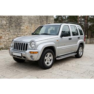 Sānu pakāpieni Maydos V2 (2 gab., alumīnijs) Jeep Cherokee/Liberty 2002–2007 foto 1
