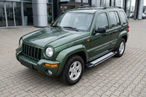 Jeep Cherokee/Liberty 2002–2007 Sānu pakāpieni Rainbow (2 gab., alumīnijs) foto 1