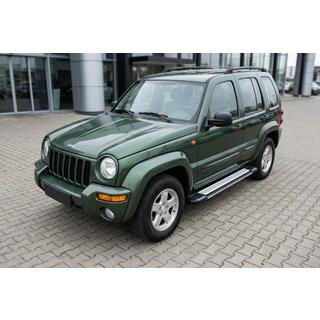 Sānu pakāpieni Rainbow (2 gab., alumīnijs) Jeep Cherokee/Liberty 2002–2007 foto 1