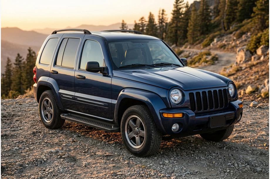 Jeep Cherokee/Liberty 2002–2007 Sānu sliekšņi Allmond Black (2 gab., alumīnijs) Image