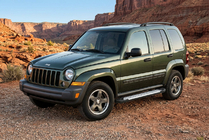 Jeep Cherokee/Liberty 2002–2007 Sānu pakāpieni Allmond Grey (2 gab., alumīnijs) foto 1