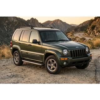Sānu pakāpieni BlackLine (2 gab., alumīnijs) Jeep Cherokee/Liberty 2002–2007 foto 1