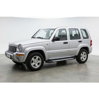 Sānu sliekšņi Line (2 gab., alumīnijs) Jeep Cherokee/Liberty 2002–2007 foto 1