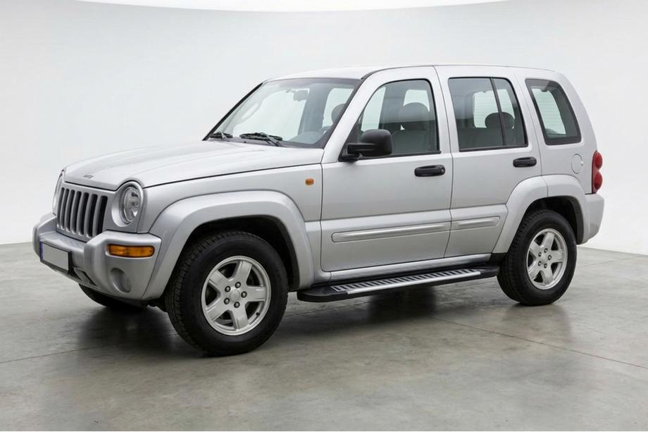 Jeep Cherokee/Liberty 2002–2007 Sānu sliekšņi Line (2 gab., alumīnijs) Image