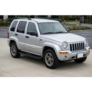 Sānu kāpšļi Tayga Black (2 gab., alumīnijs) Jeep Cherokee/Liberty 2002–2007 foto 1