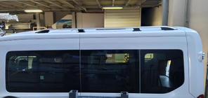 Ford Transit 2014– Jumta reliņi Skyport (2 gab., pelēki) foto 1