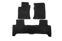 Toyota Land Cruiser Prado 120 2002–2009 EVA salona paklājiņi (2 rindas, melni) foto 10