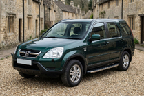 Honda CRV 2001–2006 Sānu pakāpieni BlackLine (2 gab., alumīnijs) foto 1