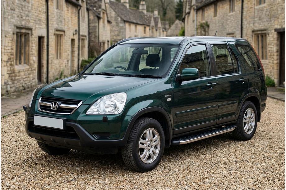 Honda CRV 2001–2006 Sānu pakāpieni BlackLine (2 gab., alumīnijs) Image