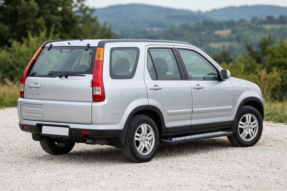 Honda CRV 2001–2006 Sānu pakāpieni Vision New Black (2 gab., alumīnijs) Image