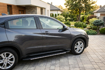 Honda HR-V 2014–2021 Sānu sliekšņi Bosphore Grey (2 gab., alumīnijs) foto 1
