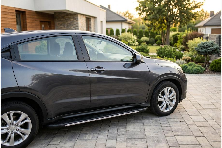 Honda HR-V 2014–2021 Sānu sliekšņi Bosphore Grey (2 gab., alumīnijs) Image