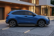 Honda HR-V 2014–2021 Sānu pakāpieni BlackLine (2 gab., alumīnijs) foto 1