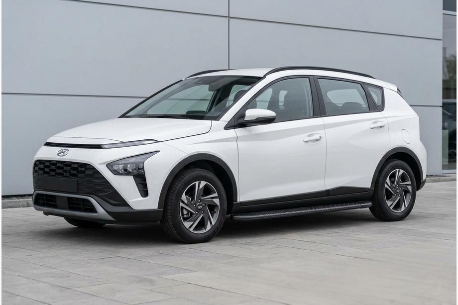 Hyundai Bayon 2021– Sānu sliekšņi Bosphore Black (2 gab., alumīnijs) Image