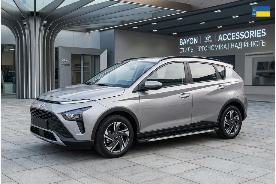 Hyundai Bayon 2021– Sānu pakāpieni Maya V1 (2 gab., alumīnijs) Image