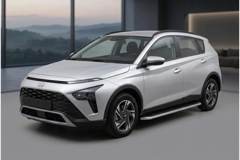 Hyundai Bayon 2021– Sānu kāpšļi Maydos V1 (2 gab., alumīnijs) Image