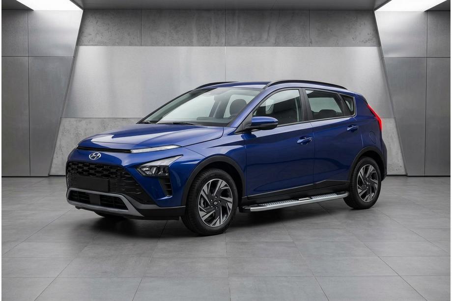 Hyundai Bayon 2021– Mevsim Grey sānu pakāpieni (2 gab., alumīnijs) Image