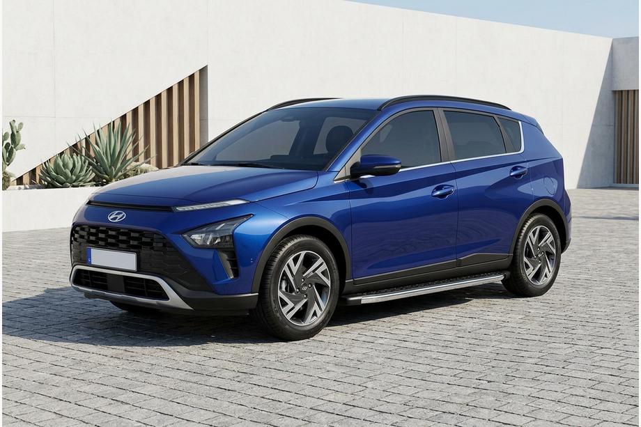 Hyundai Bayon 2021– Sānu pakāpieni BlackLine (2 gab., alumīnijs) Image