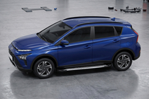 Hyundai Bayon 2021– Sānu sliekšņi Line (2 gab., alumīnijs) foto 1