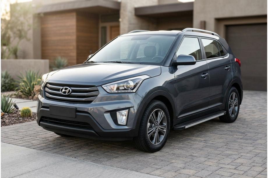 Hyundai Creta 2014–2020 Sānu pakāpieni Maya V1 (2 gab., alumīnijs) Foto 1