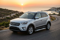 Hyundai Creta 2014–2020 Mevsim Grey sānu pakāpieni (2 gab., alumīnijs) foto 1