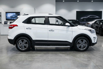 Hyundai Creta 2014–2020 Sānu pakāpieni BlackLine (2 gab., alumīnijs) foto 1