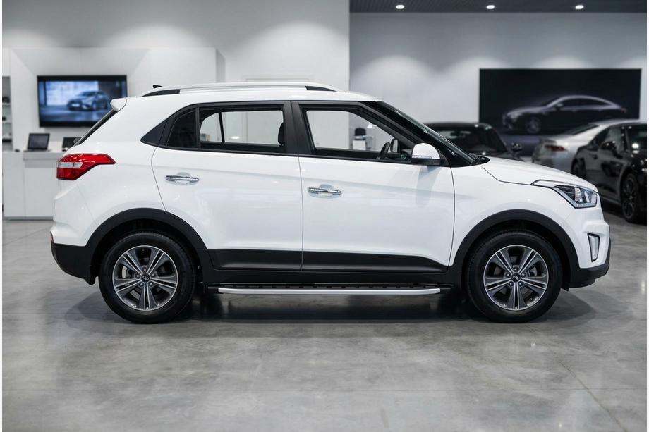 Hyundai Creta 2014–2020 Sānu pakāpieni BlackLine (2 gab., alumīnijs) Image