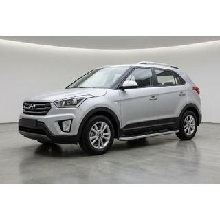 Sānu sliekšņi Tayga Grey (2 gab., alumīnijs) foto 1