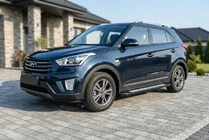 Hyundai Creta 2014–2020 Sānu pakāpieni Vision New Black (2 gab., alumīnijs) foto 1