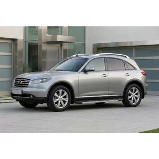 Sānu sliekšņi Duru (2 gab., alumīnijs) Infiniti FX 2003–2008 foto 1