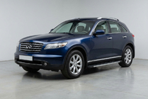Infiniti FX 2003–2008 Sānu pakāpieni Maya V1 (2 gab., alumīnijs) foto 1