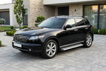Infiniti FX 2003–2008 Sānu pakāpieni Maya V2 (2 gab., alumīnijs) foto 1