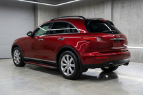 Infiniti FX 2003–2008 Sānu pakāpieni Maya Red (2 gab., alumīnijs) foto 1