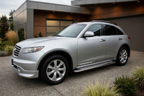 Infiniti FX 2003–2008 Sānu pakāpieni Maydos V2 (2 gab., alumīnijs) foto 1