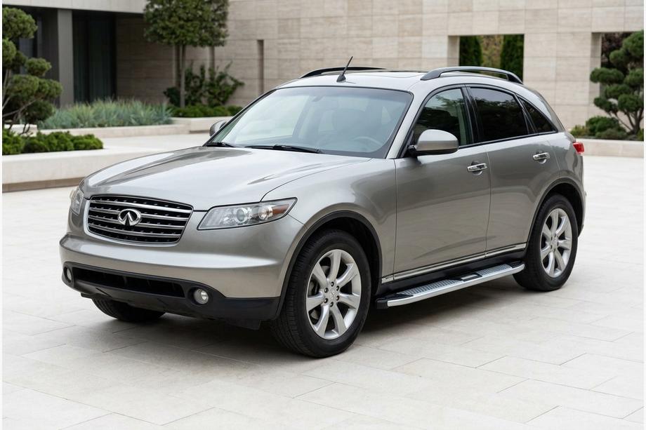 Infiniti FX 2003–2008 Mevsim Grey sānu pakāpieni (2 gab., alumīnijs) Foto 1