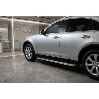 Sānu pakāpieni BlackLine (2 gab., alumīnijs) Infiniti FX 2003–2008 foto 1
