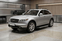 Infiniti FX 2003–2008 Sānu pakāpieni RedLine (2 gab., alumīnijs) foto 1