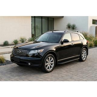 Sānu kāpšļi Tayga Black (2 gab., alumīnijs) Infiniti FX 2003–2008 foto 1