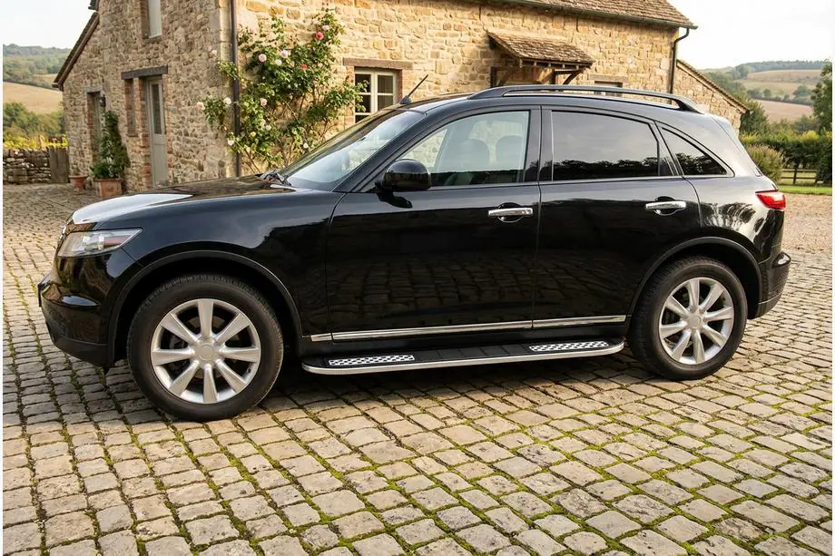 Infiniti FX 2003–2008 Sānu pakāpieni Tayga V2 (2 gab., alumīnijs) Image