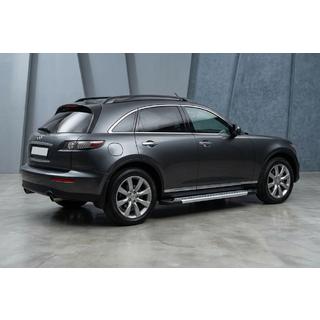 Sānu pakāpieni Vision New Grey (2 gab., alumīnijs) Infiniti FX 2003–2008 foto 1