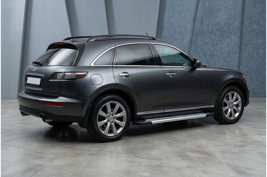 Infiniti FX 2003–2008 Sānu pakāpieni Vision New Grey (2 gab., alumīnijs) Image