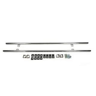 Sānu caurules 42 mm (2 gab., nerūsējošais tērauds) BMW X3 E83 2003–2010 foto 1