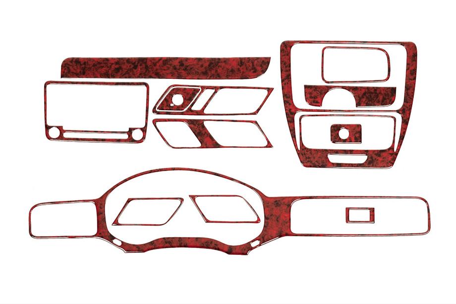 Volkswagen Jetta 2011–2018 Paneļa uzlikas (2011-2014) Alumīnijs Image