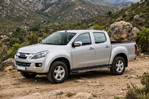 Isuzu D-Max 2011–2019 Sānu sliekšņi Bosphore Grey (2 gab., alumīnijs) foto 1